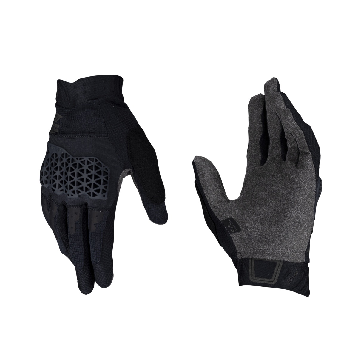 Guantes de bicicleta con protección en los nudillos LEATT MTB 3.0 Lite V24 EN COLOR NEGRO