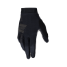Guantes de bicicleta ligeros Leatt Mtb 1.0 GripR V24 en color negro
