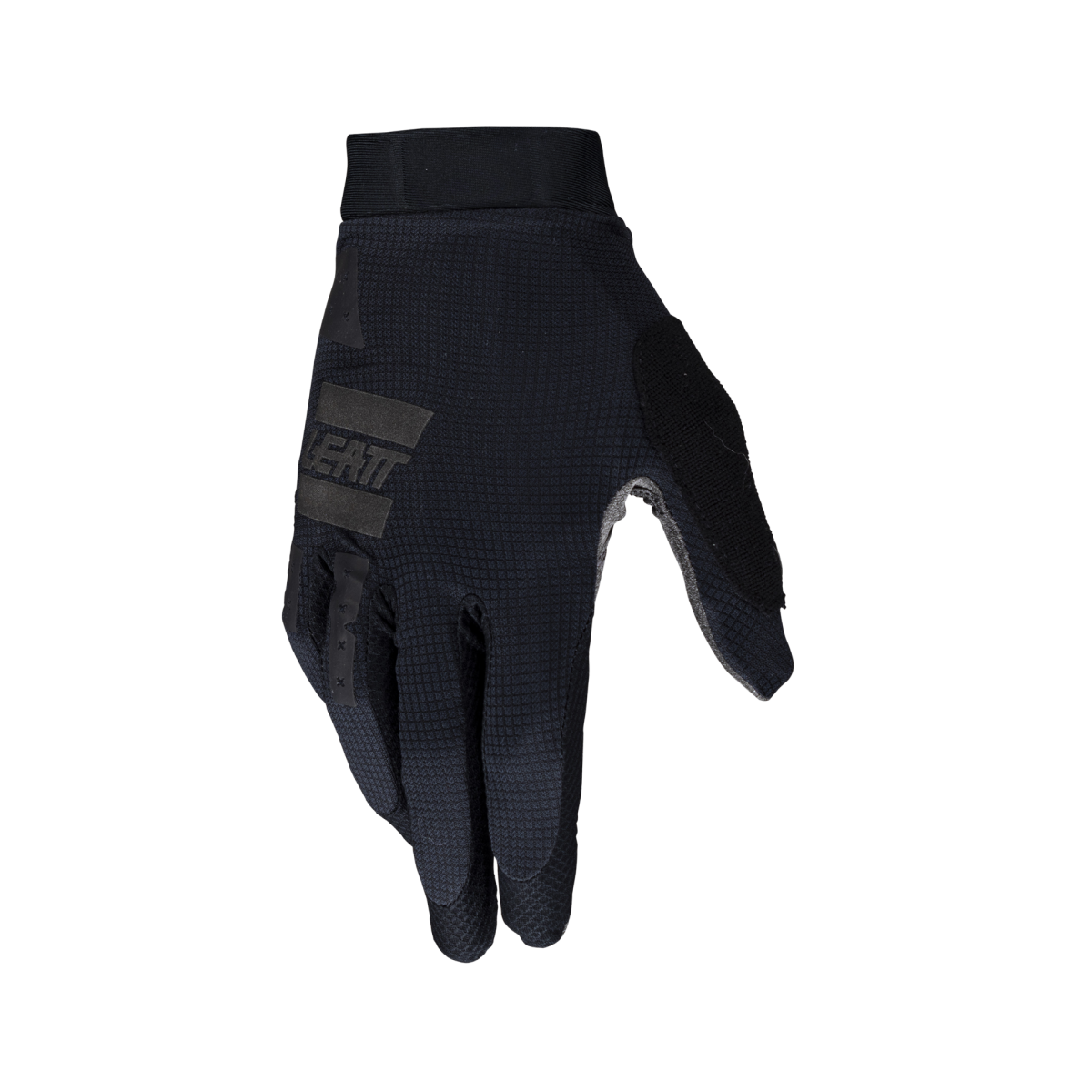 Guantes de bicicleta ligeros Leatt Mtb 1.0 GripR V24 en color negro