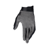 palma de los Guantes de bicicleta ligeros Leatt Mtb 1.0 GripR V24 en color negro