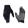 Guantes de bicicleta ligeros Leatt Mtb 1.0 GripR V24 en color negro