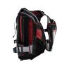 Mochila de hidratación Leatt Moto Hydradri WP 2.0 negro/roja con protección de espalda