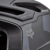 logo fox del Casco de enduro Fox Dropframe Pro camuflaje negro y gris 31454-247