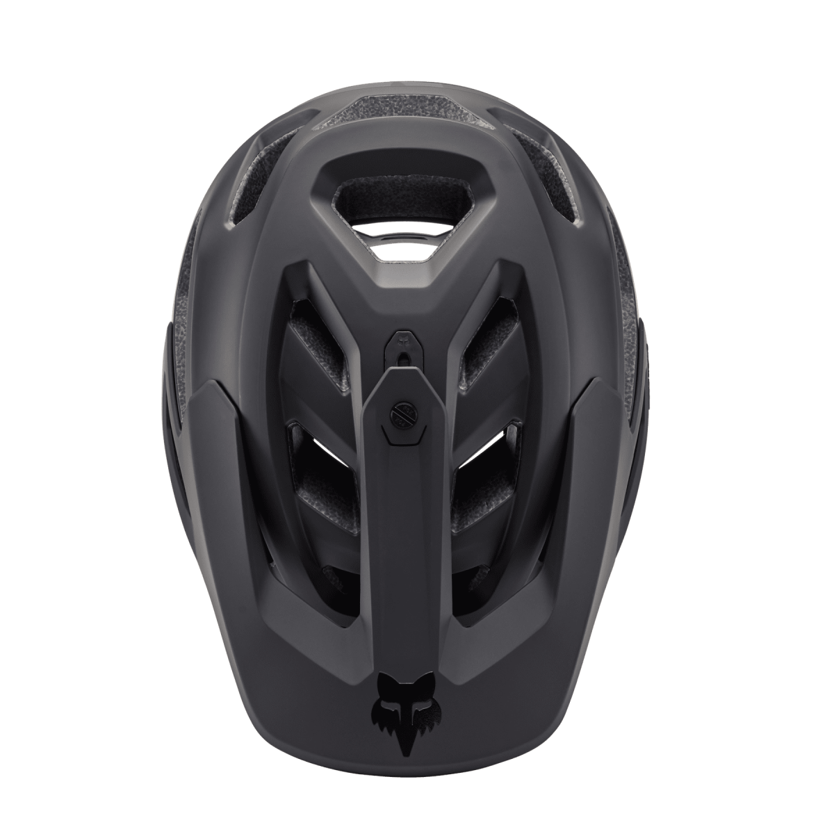parte superior del Casco de enduro Fox Dropframe Pro camuflaje negro y gris 31454-247