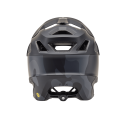 parte trasera del Casco de enduro Fox Dropframe Pro camuflaje negro y gris 31454-247