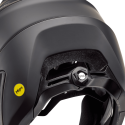 ajuste boa del Casco de enduro Fox Dropframe Pro negro mate 31457-255
