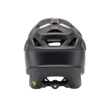 parte trasera del Casco de enduro Fox Dropframe Pro negro mate 31457-255