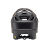 parte trasera del Casco de enduro Fox Dropframe Pro negro mate 31457-255
