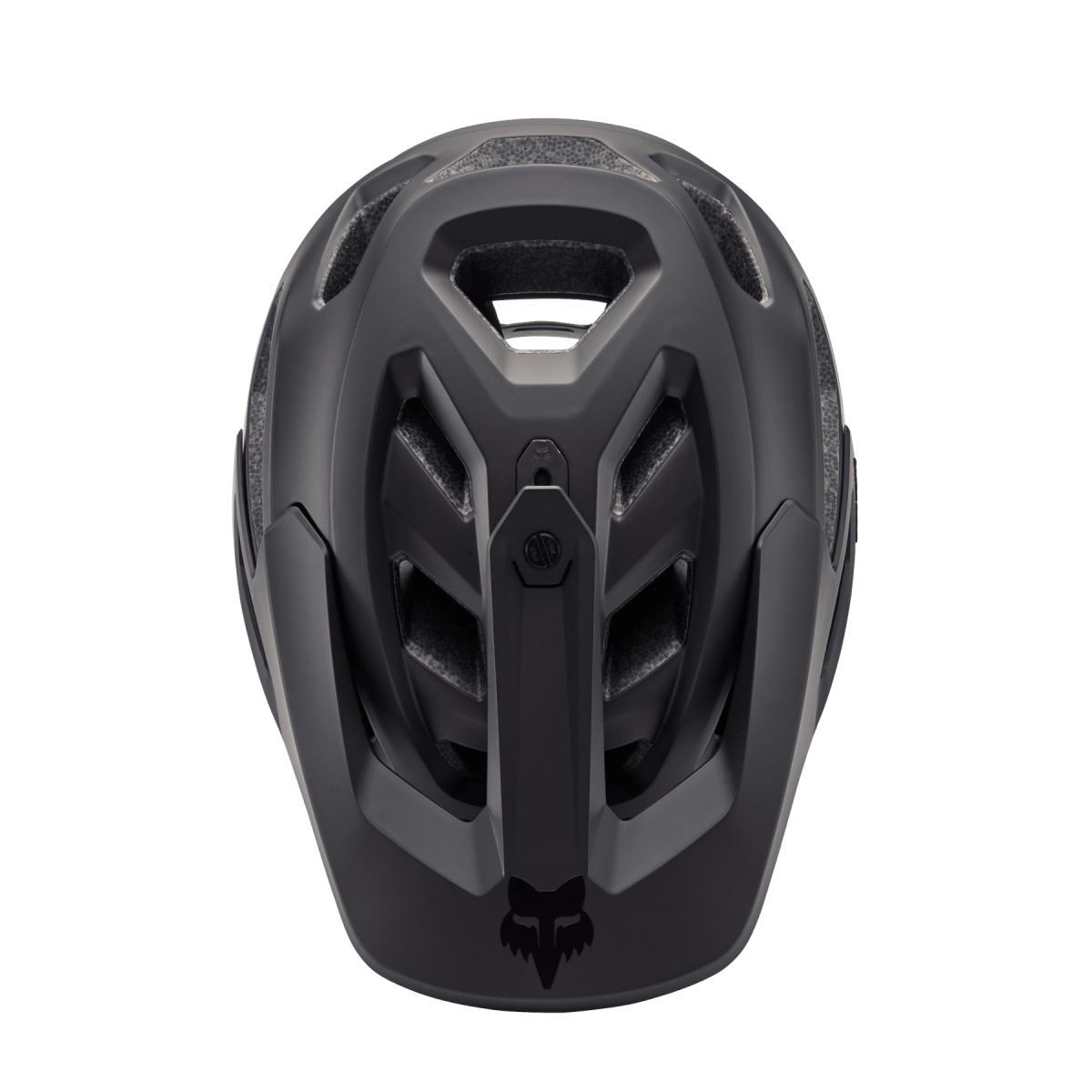 parte superior del Casco de enduro Fox Dropframe Pro negro mate 31457-255