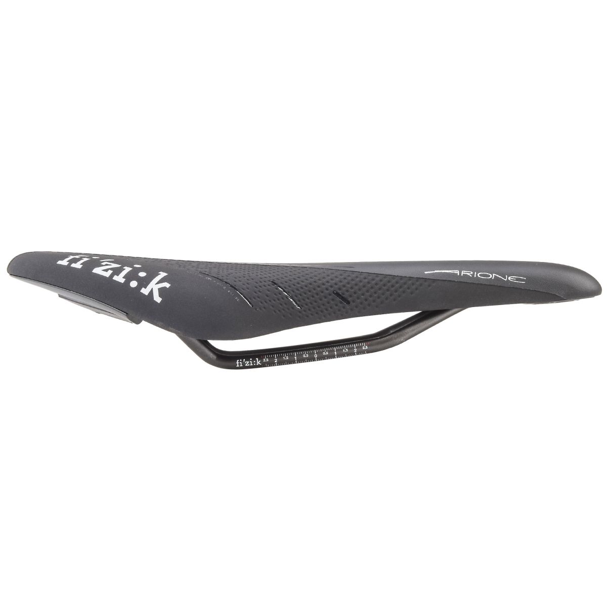 LATERAL DEL Sillín Fizik Arione R3 Kium negro large 142x300mm - 210gr | OUTLET