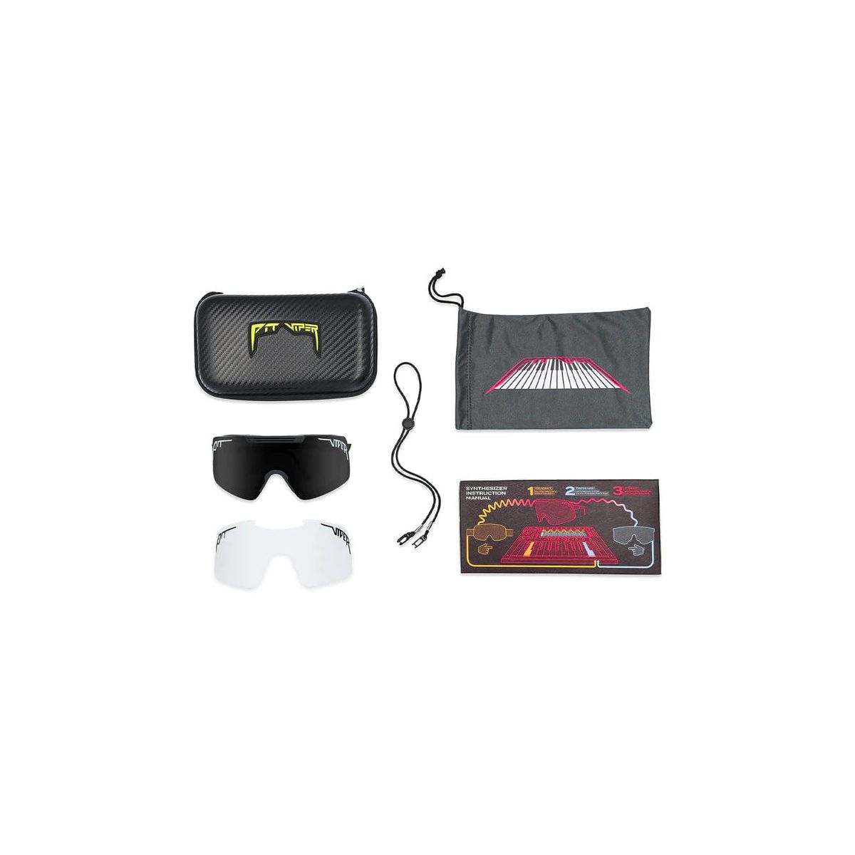 que incluyen las gafas Gafas Pit Viper The Synthesizer The Standard negras