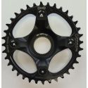 Plato para ebike Praxis de 36 dientes 104bcd - 52mm bicicleta eléctrica giant o liv motor yamaha