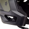 ventilacion del Casco de enduro Fox Dropframe Pro NYF verde, negro y rojo 31460-104