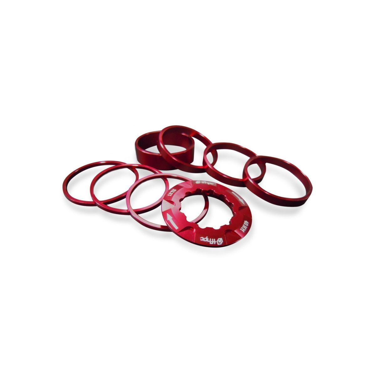 Kit de espaciadores para SINGLESPEED con anillo de bloqueo TFHPCAC01