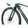 detalle del cuadro de carbono de la Bicicleta de gravel Liv Devote Advanced 2 2024 PARA MUJER en talla pequeña en color verde