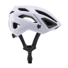 lateral del Casco Fox Crossframe Pro MTB Gravel / Carretera en color blanco brillante