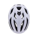 superior del Casco Fox Crossframe Pro MTB Gravel / Carretera en color blanco brillante
