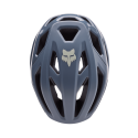 lateral del Casco Fox Crossframe Pro MTB Gravel / Carretera en color gris brillante