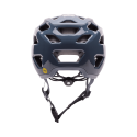 lateral del Casco Fox Crossframe Pro MTB Gravel / Carretera en color gris brillante