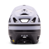 trasera del Casco integral de enduro Fox Proframe RS TAUNT 32206 negro y blanco