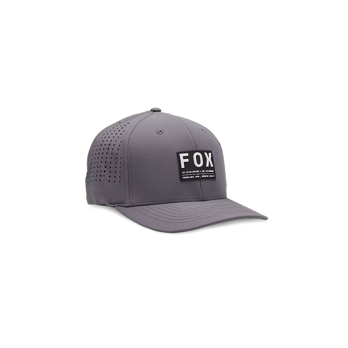 Gorra de calle Fox Non Stop TECH FLEXFIT en color gris acero
