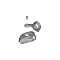 Recambio pulsador Shimano XT SL-M8100 de tapa derecha Y0GT98020