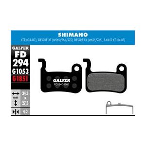 Pastiglie freno Shimano XTR XT SLX J05A-RF organiche con alette