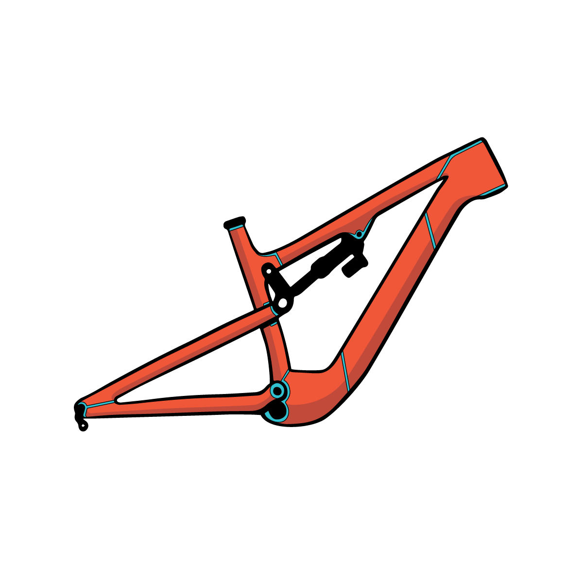 Protector cuadro Ride Wrap Norco Range Carbon 2022-2025