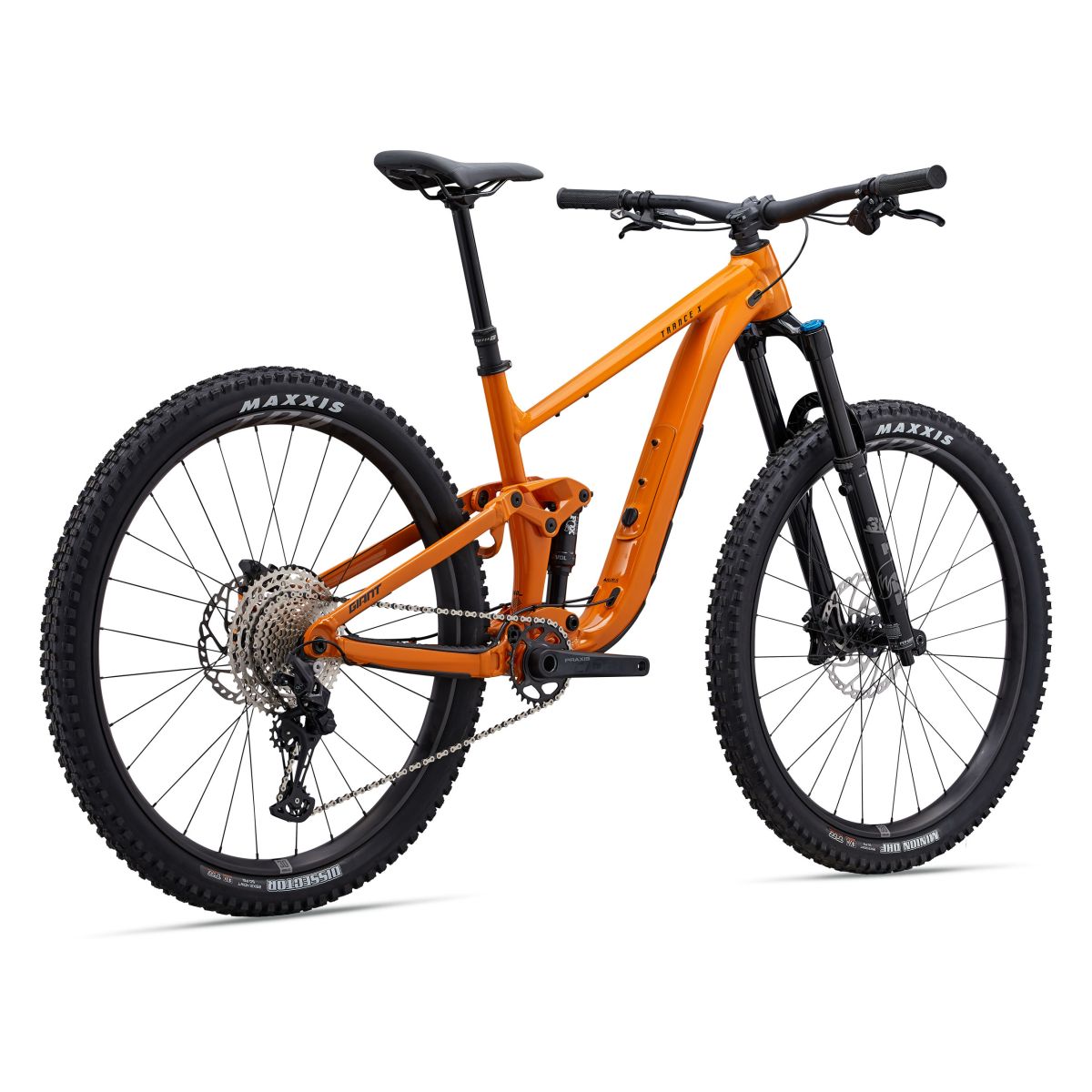vista trasera de la Bicicleta Giant Trance X 2 29" 2025