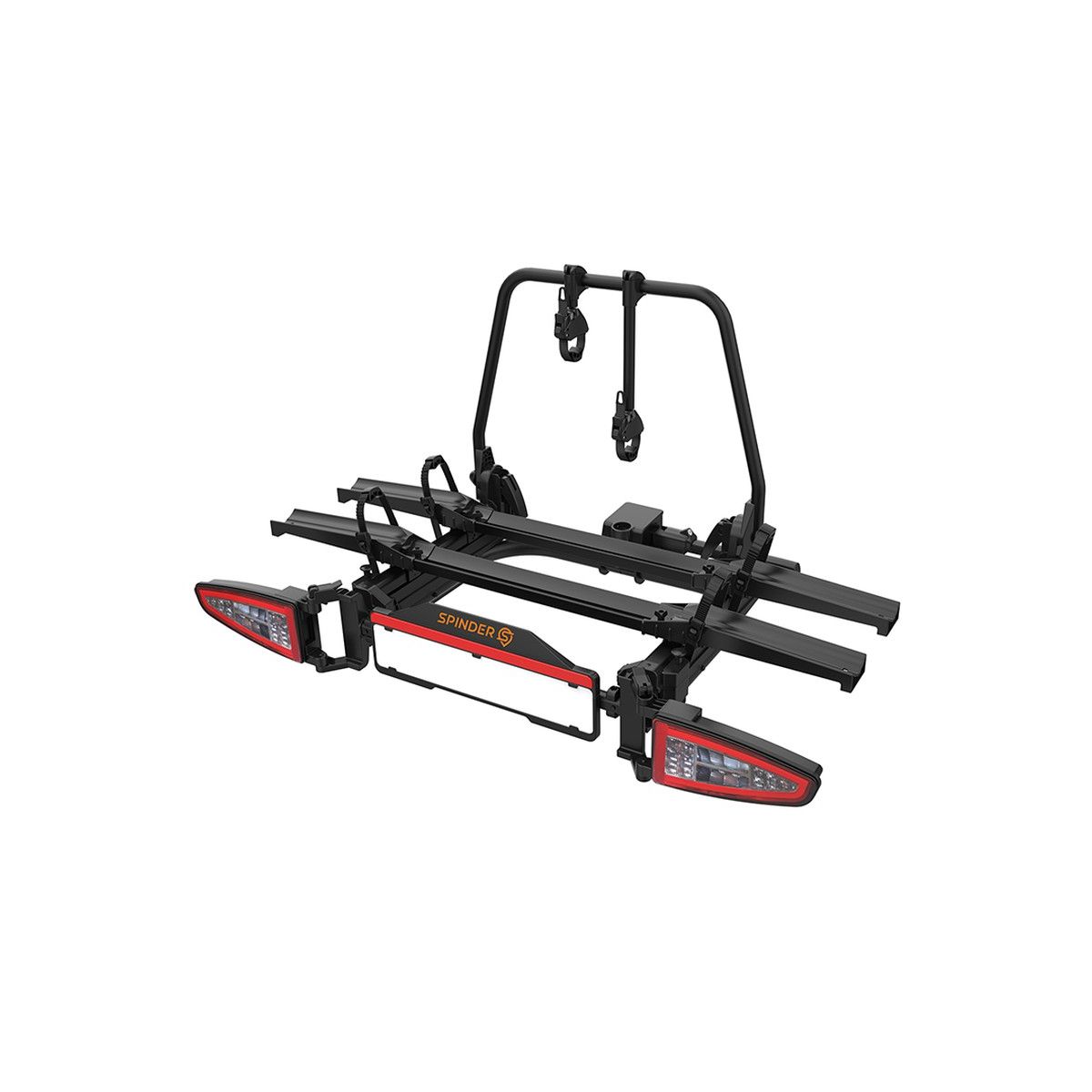 Portabicicletas de coche o furgoneta con bola Spinder SC2 para transportar 2 bicicletas