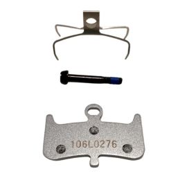 Pastillas Hayes Dominion A4 Semi metálicas con placa de aluminio 98-36141-K004