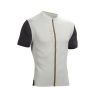 Maillot de manga corta Leatt MTB Trail 3.0 con cremallera en color crema