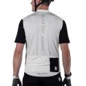 detalle de los bolsillos del Maillot de manga corta Leatt MTB Trail 3.0 con cremallera en color crema