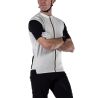 Maillot de manga corta Leatt MTB Trail 3.0 con cremallera en color crema para mtb y gravel