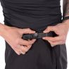 cierre del pantalón  largo negro del Kit Leatt MTB 1.0 Ride  para mtb enduro