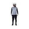 Kit Leatt MTB 1.0 Ride Camiseta manga larga + pantalón largo Enduro color gris y negro para mtb enduro