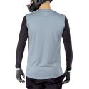 espalda de la camiseta Kit Leatt MTB 1.0 Ride  gris / negro