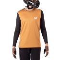camiseta manga larga del Kit Leatt MTB 1.0 Ride Junior Camiseta manga larga + pantalón largo color naranja rust