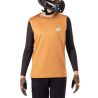 camiseta manga larga del Kit Leatt MTB 1.0 Ride Junior Camiseta manga larga + pantalón largo color naranja rust