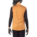 espalda de la camiseta Kit Leatt MTB 1.0 Ride Junior Camiseta manga larga + pantalón largo color naranja rust