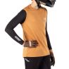 detalle de la camiseta del Kit Leatt MTB 1.0 Ride Junior Camiseta manga larga + pantalón largo color naranja rust