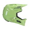 lateral del Casco de bicicleta de descenso integral Leatt MTB Gravity 1.0 V25 Junior amarillo