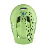 superior del Casco de bicicleta de descenso integral Leatt MTB Gravity 1.0 V25 Junior amarillo