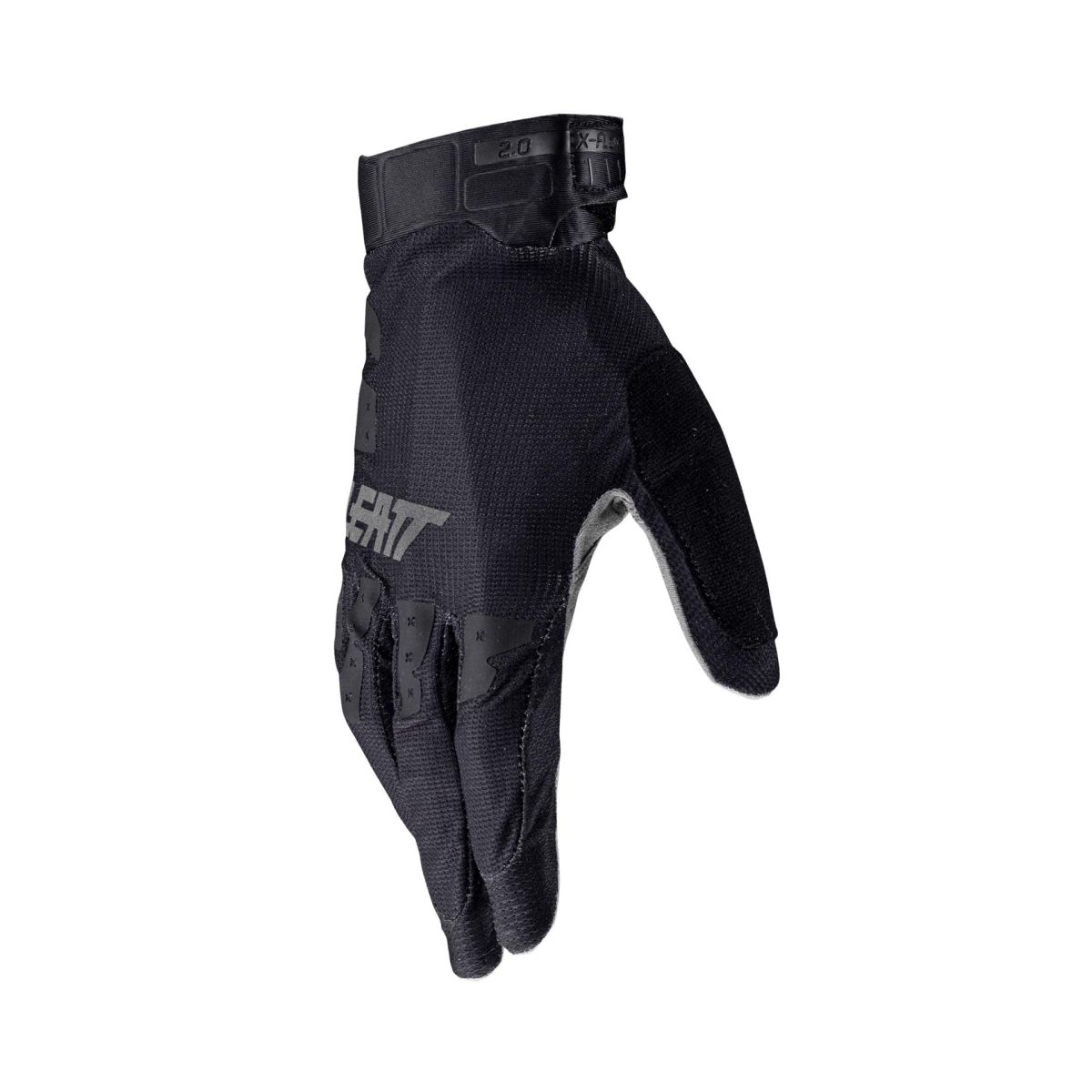 Guantes de bicicleta descenso enduro largos Leatt MTB 2.0 X-Flow V25 color negro