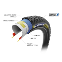 Cubierta Michelin DH 16 29x2.40 TR Racing Line plegable