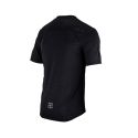 espalda de la Camiseta manga corta Leatt Mtb Trail 1.0 negro para bicicleta o ebike