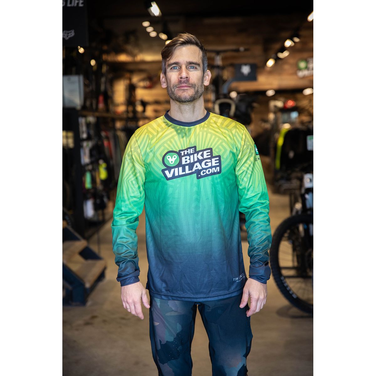 Camiseta manga Larga The Bike Village Tropical Enduro Descenso 2025