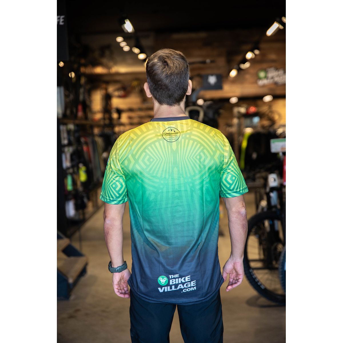 Camiseta manga Corta The Bike Village Tropical Enduro Descenso