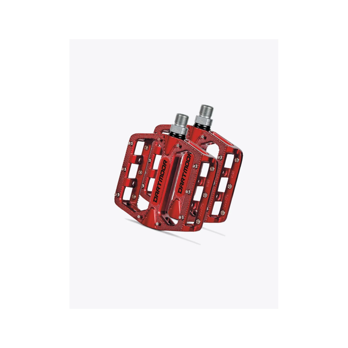 Pedales de plataforma Dartmoor Stream Pro aluminio rojo