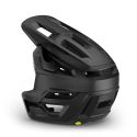 parte trasera del  Casco de enduro Bluegrass Jetro Mips 3/4 negro mate